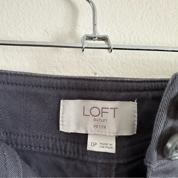 Loft 0 Petite Gray Pencil Skirt - Picture 5 of 5